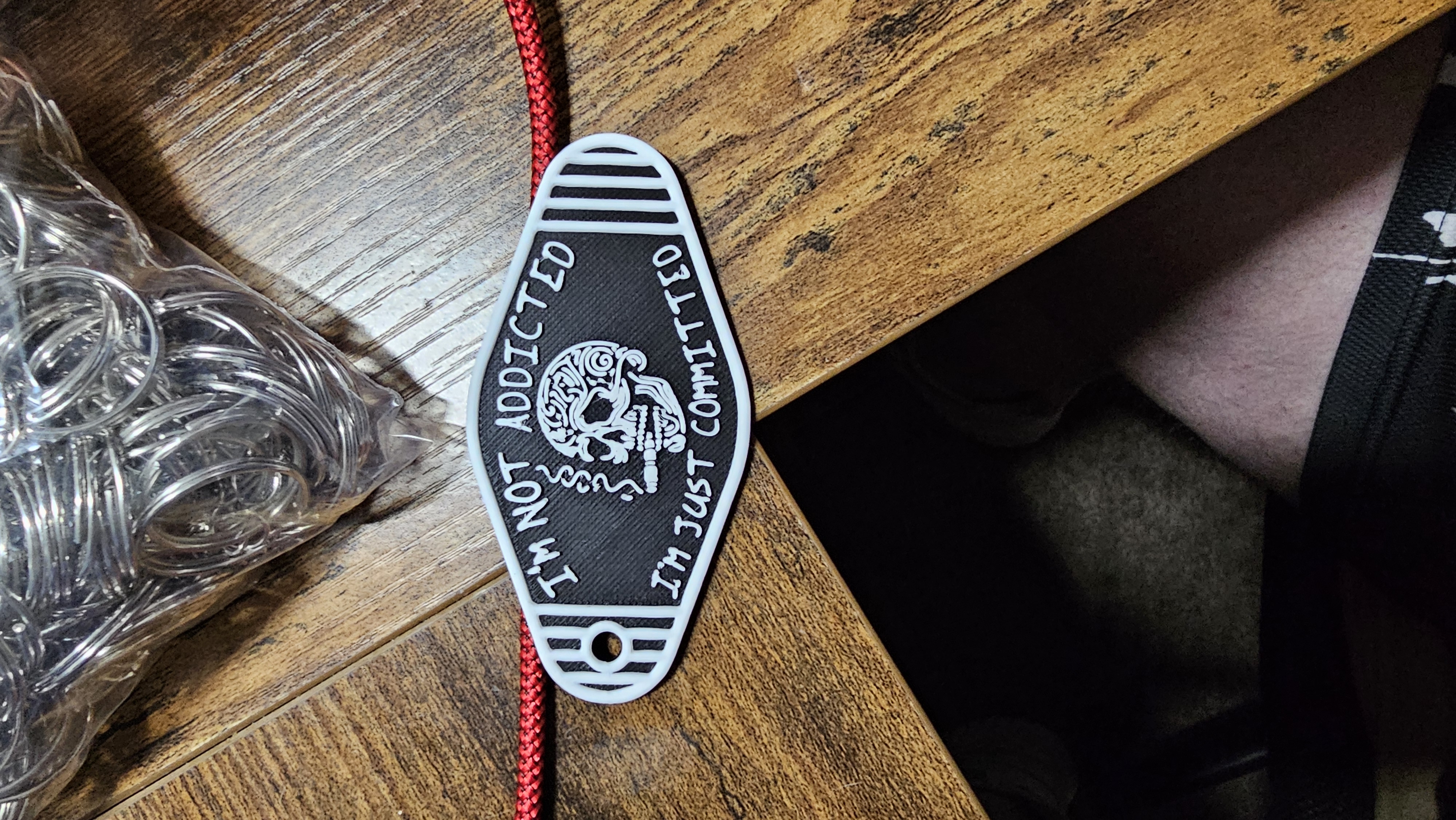 Custom Keychain - Personalized 3D printed keychain